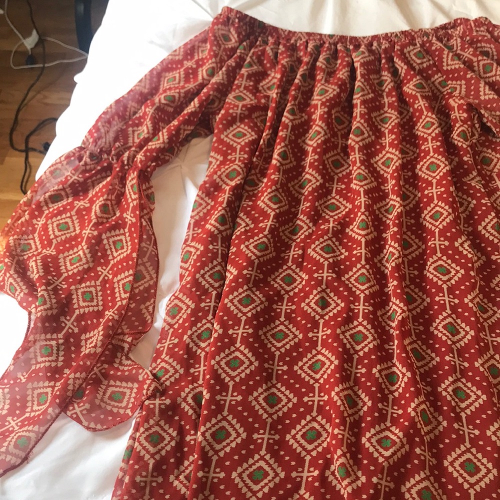 Off the shoulder dress